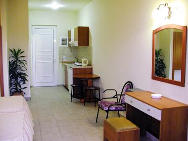 Paradise Studios Faliraki, Rhodes Greece. The newest and best addition in Faliraki. Full Air condition in all rooms.